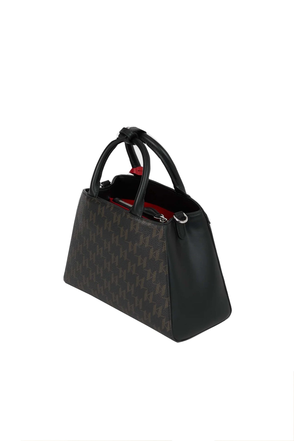 KARL LAGERFELD  MONOGRAM CC SM TOTE en color BROWN  (3)