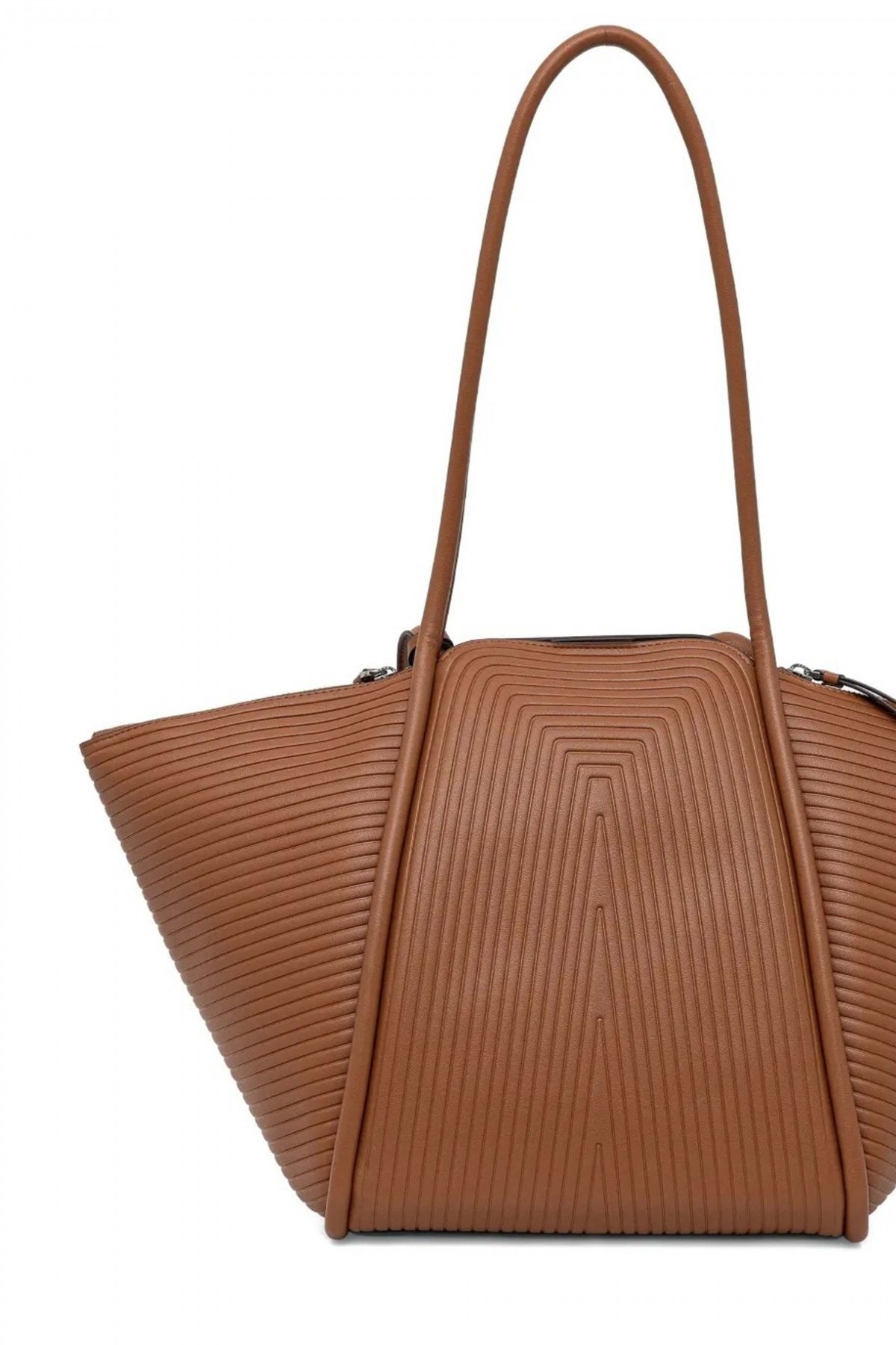 KARL LAGERFELD KWELLEN MD TOTE en color DRKTAN  (3)