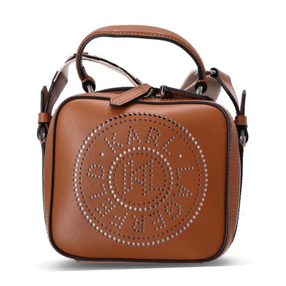 KARL LAGERFELD KCIRCLE TPH CROSSBOD en color DRKTAN  (2)