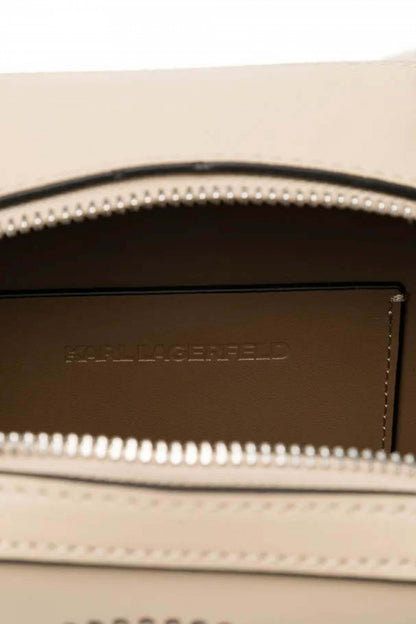 KARL LAGERFELD KCIRCLE TPH CROSSBOD en color SAFARI  (3)