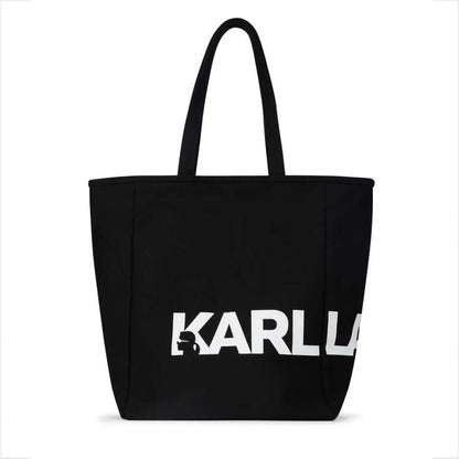 KARL LAGERFELD BIG LOGO NS SHO en color BLACK  (2)