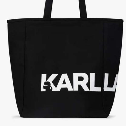 KARL LAGERFELD BIG LOGO NS SHO en color BLACK  (1)