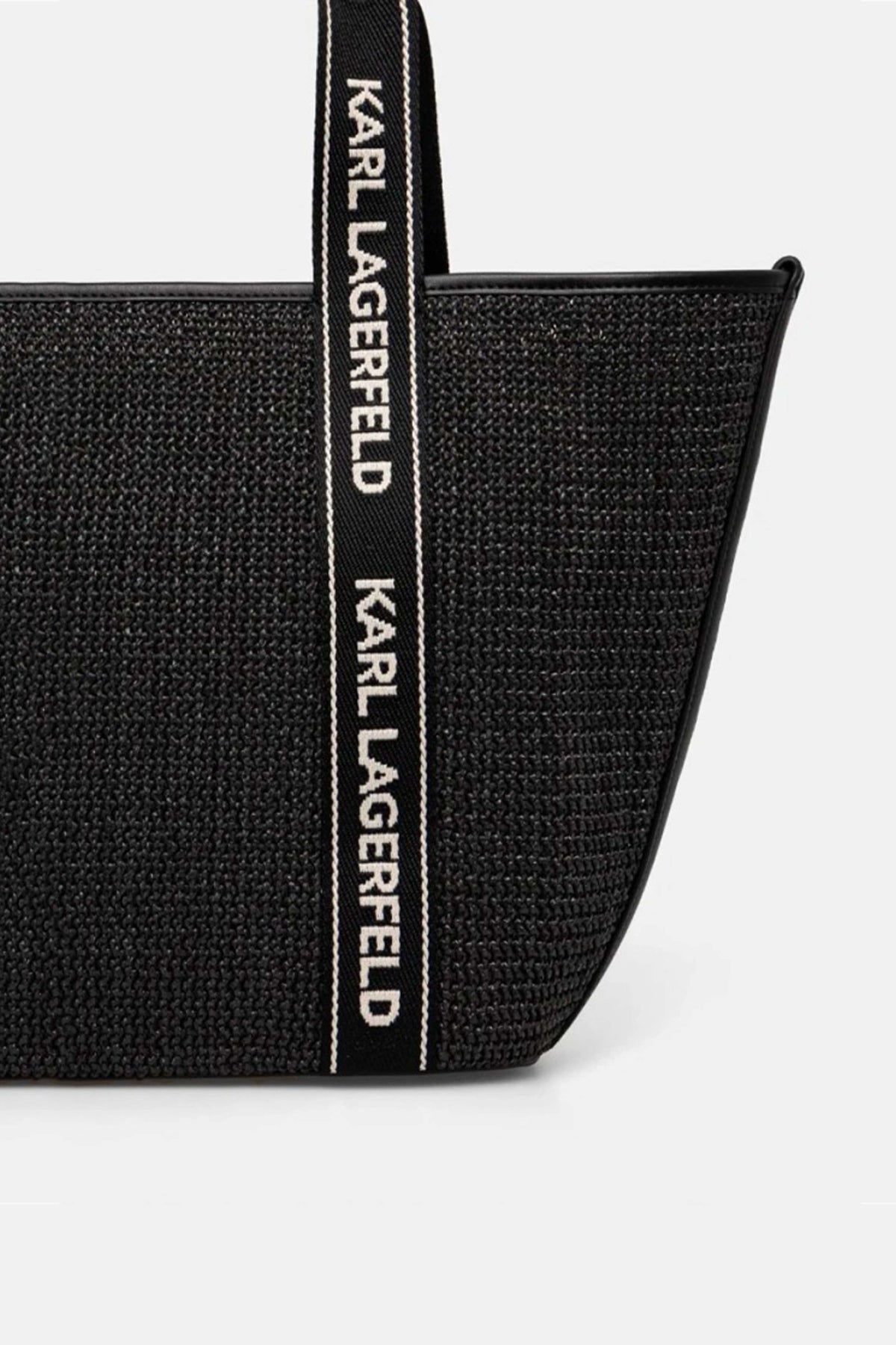 KARL LAGERFELD K/ESSENTIAL RAFFIA B en color BLACK  (4)