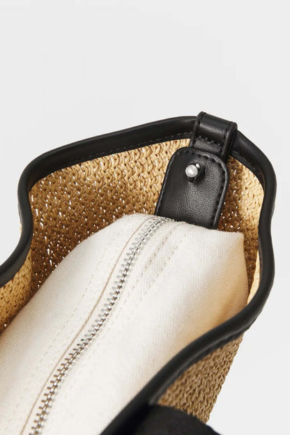 KARL LAGERFELD K/ESSENTIAL RAFFIA B en color NTURAL  (4)