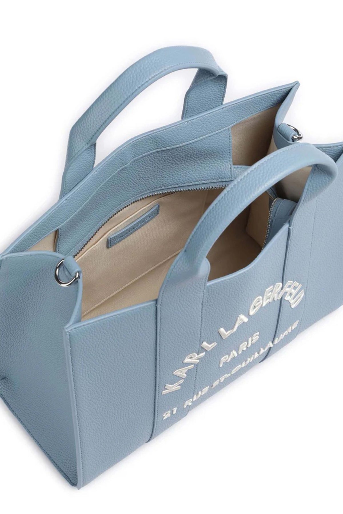 KARL LAGERFELD MD SQUARE TOTE PEB E en color BLEBLM  (3)