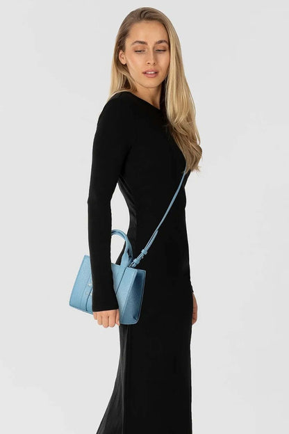 KARL LAGERFELD  MN SQUARE TOTE PEB  en color BLEBLM  (2)