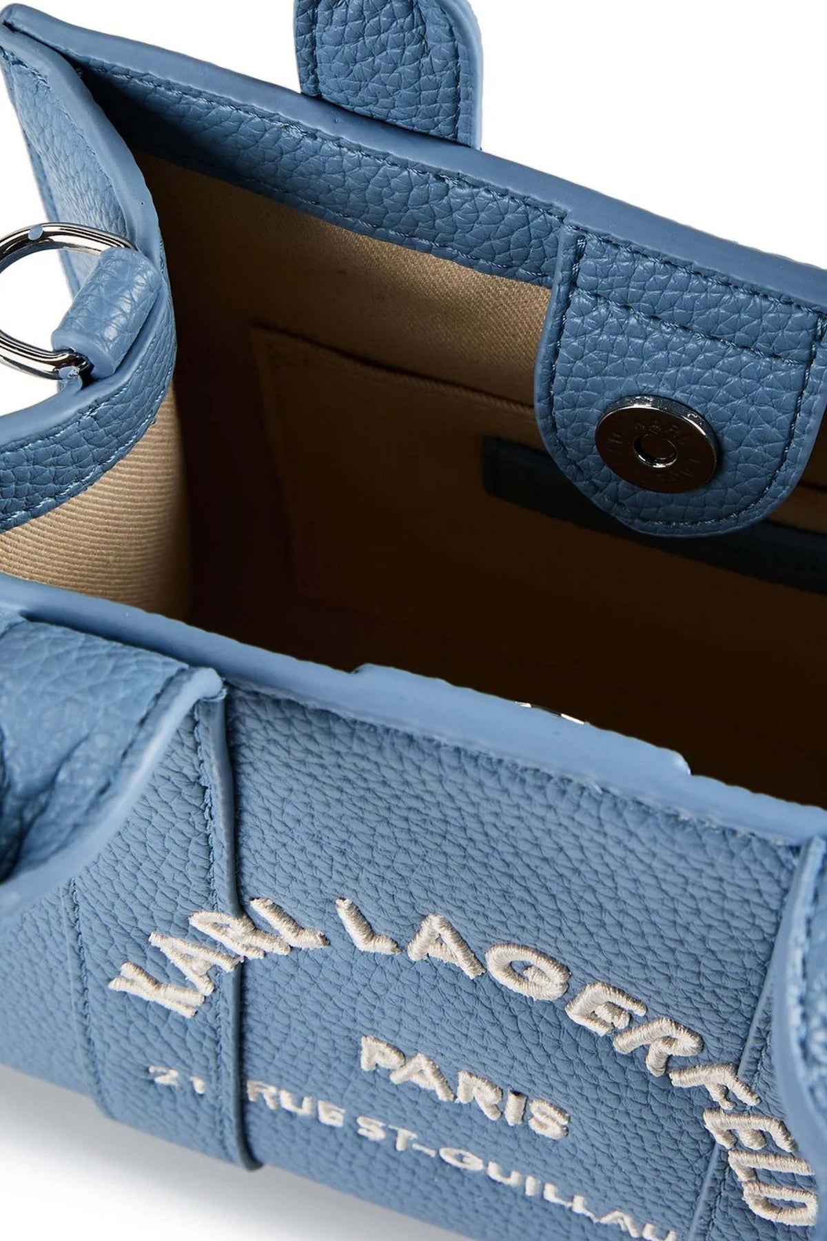 KARL LAGERFELD  MN SQUARE TOTE PEB  en color BLEBLM  (3)