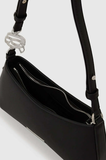 KARL LAGERFELD  SMOOTH OUTLINE MINI en color BLACK  (3)