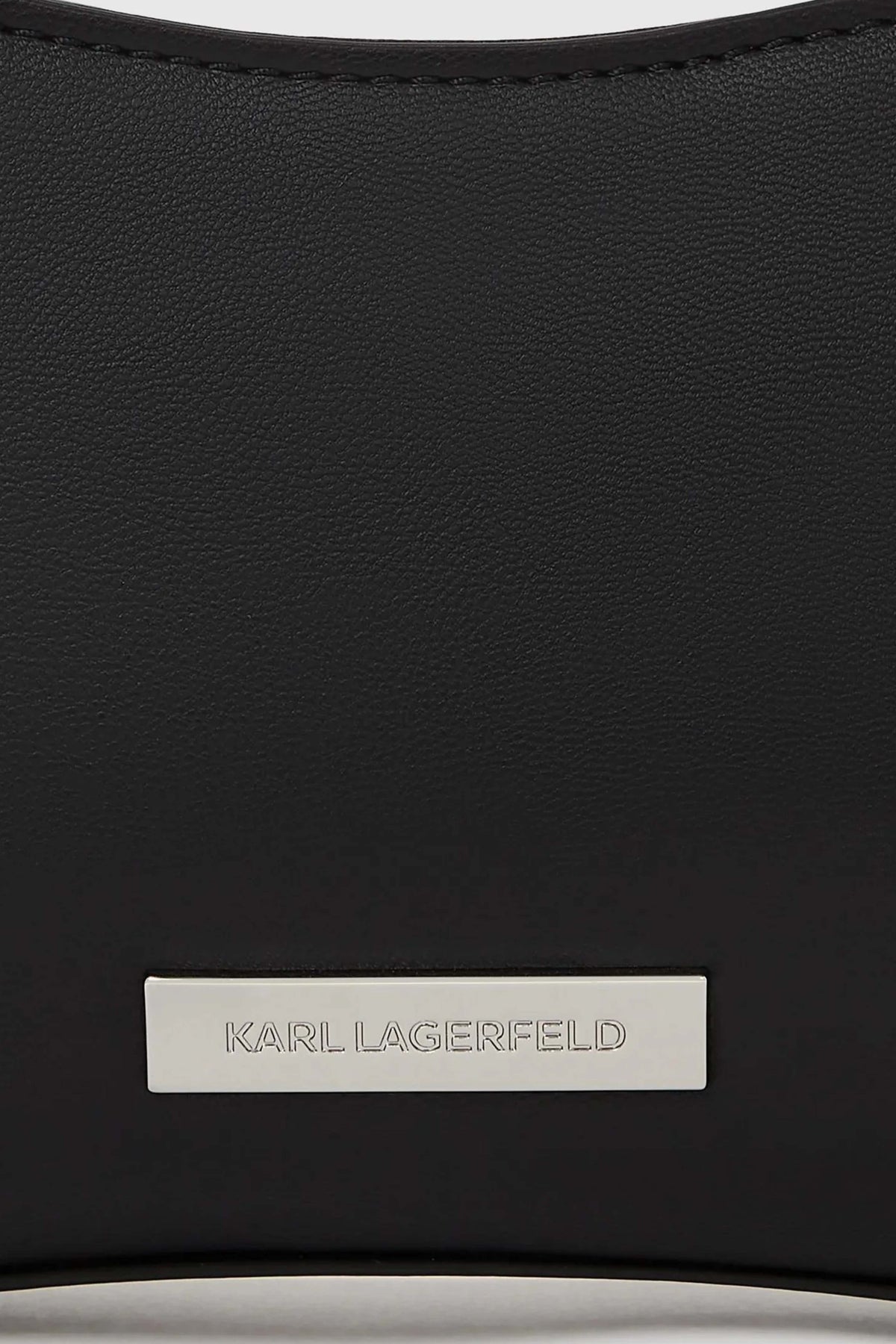 KARL LAGERFELD  SMOOTH OUTLINE MINI en color BLACK  (4)