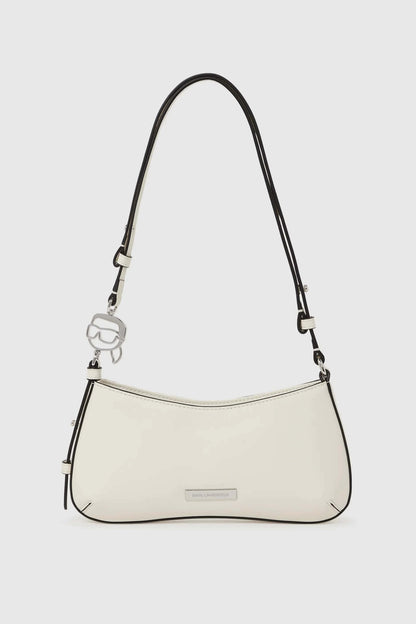 KARL LAGERFELD  SMOOTH OUTLINE MINI en color OFFWHT  (3)