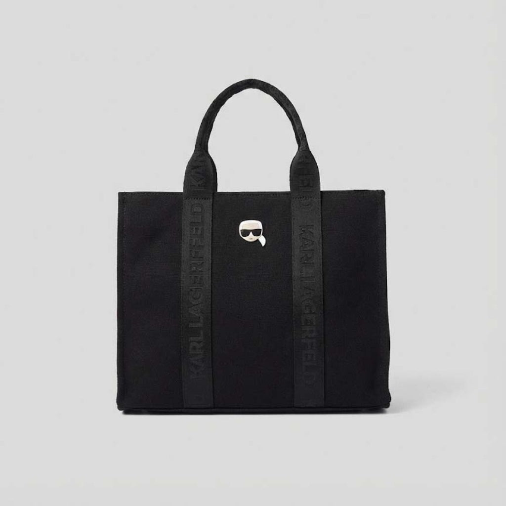 KARL LAGERFELD IKON PIN SQUARE MD T en color BLACK  (4)