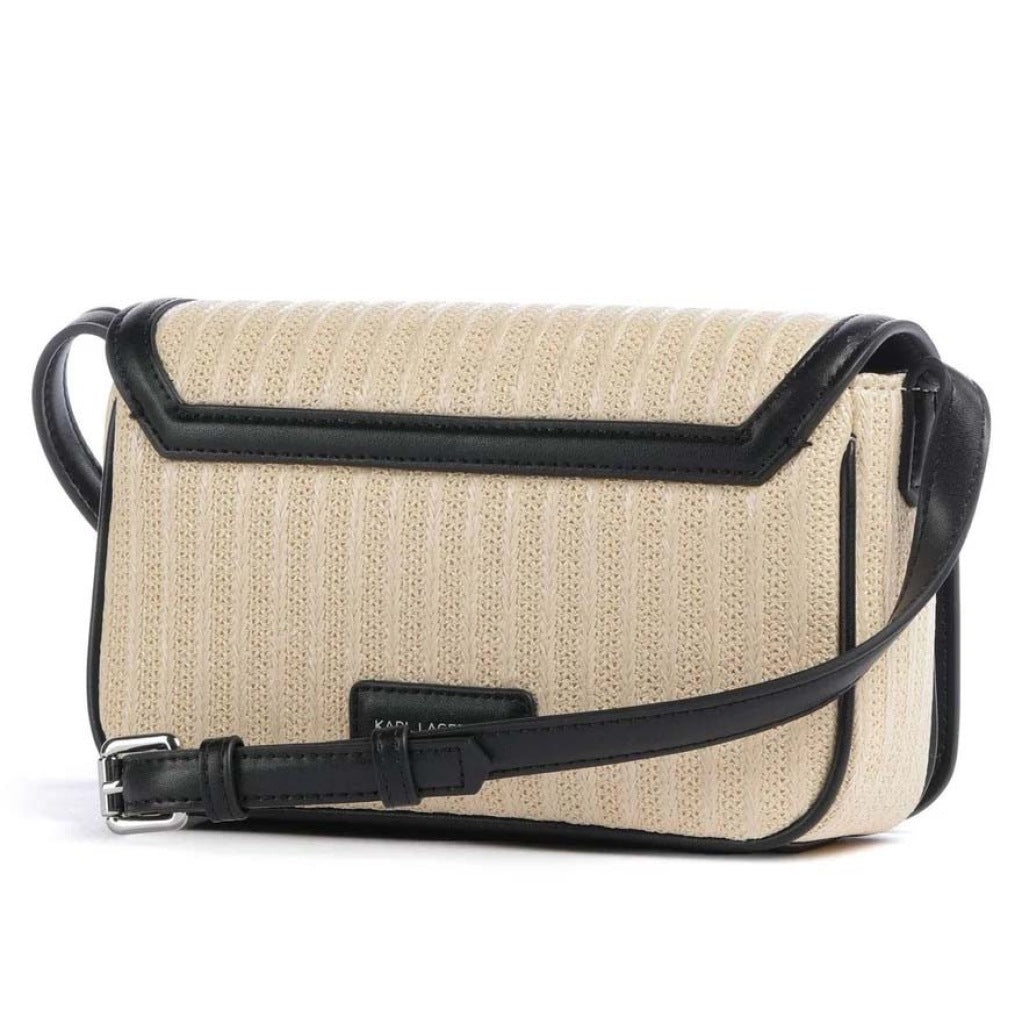 KARL LAGERFELD  K/SIGNATURE RAFFIA  en color NTRBLK  (5)
