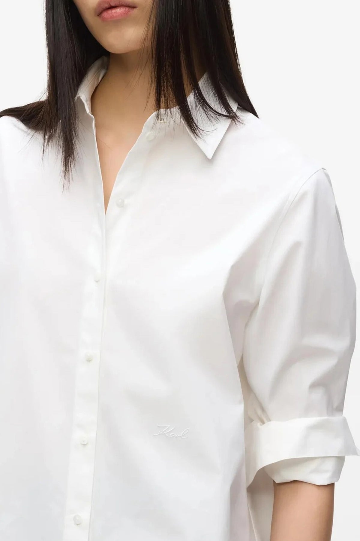 KARL LAGERFELD BW CLASSIC REL en color WHITE  (3)