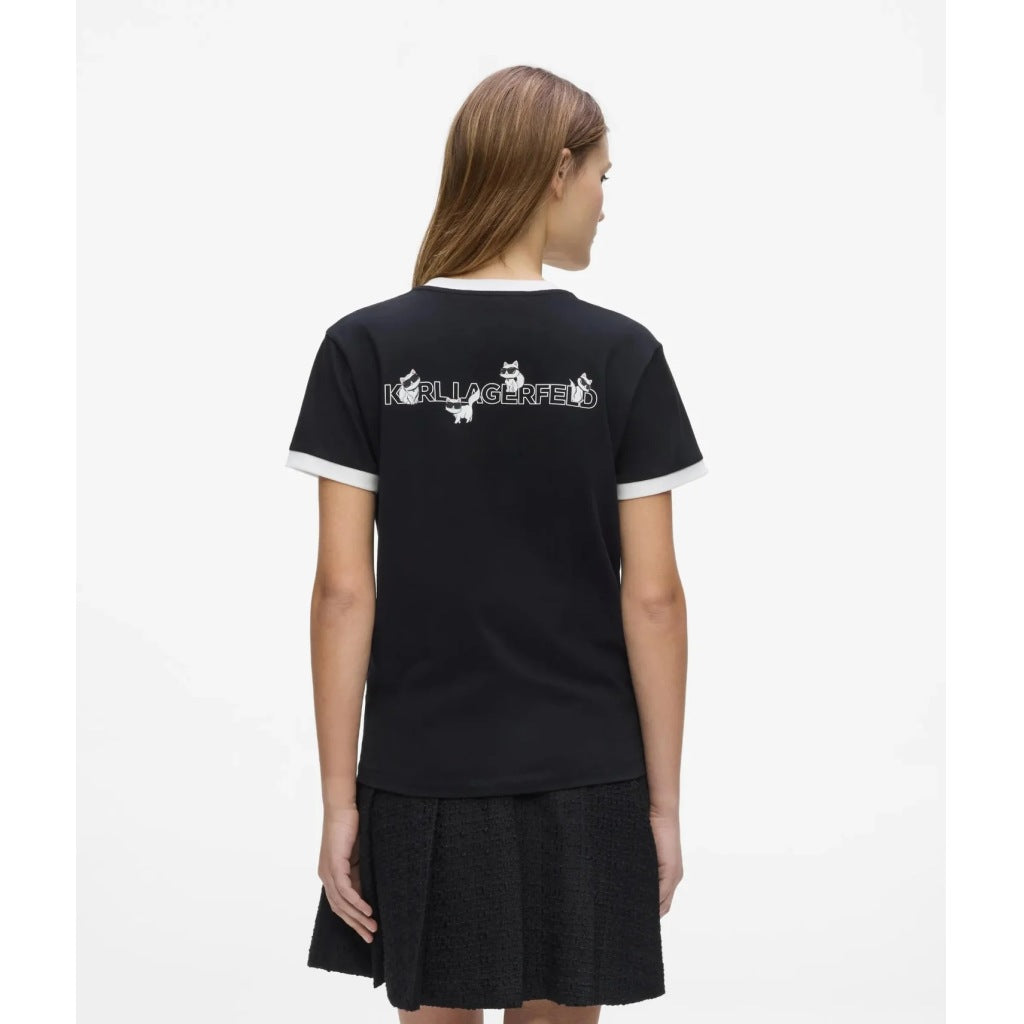 KARL LAGERFELD BW IKON CHOUPE en color BLACK  (7)