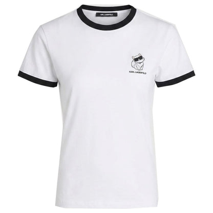 KARL LAGERFELD BW IKON CHOUPE en color WHITE  (4)
