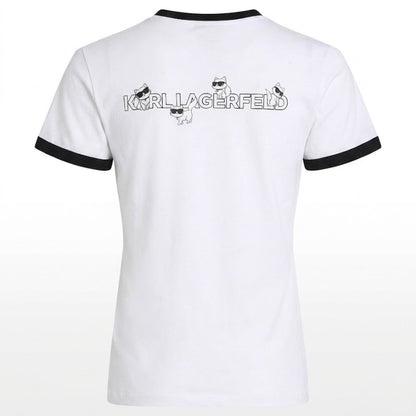 KARL LAGERFELD BW IKON CHOUPE en color WHITE  (5)