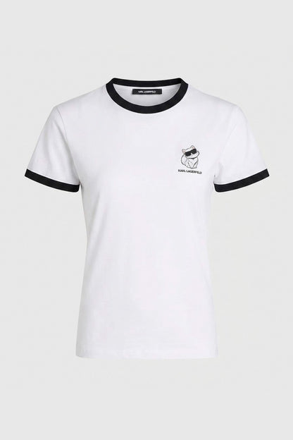 KARL LAGERFELD BW IKON CHOUPE en color WHITE  (1)
