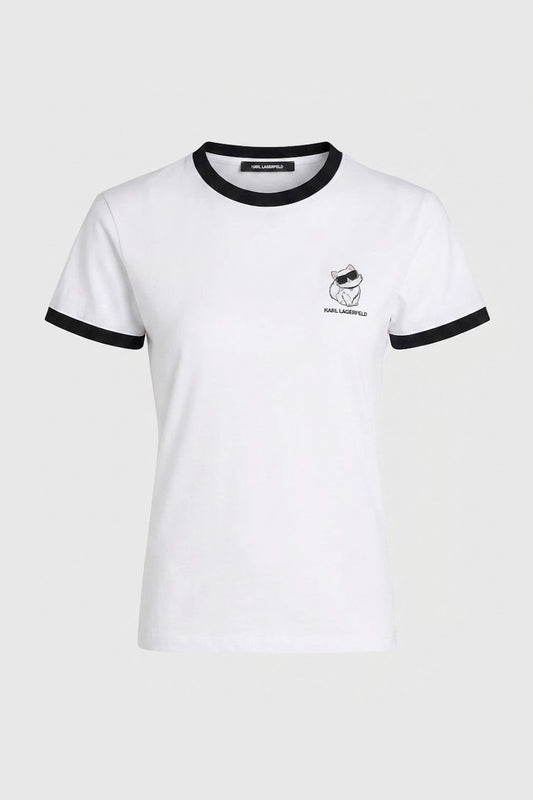 KARL LAGERFELD BW IKON CHOUPE en color WHITE  (1)