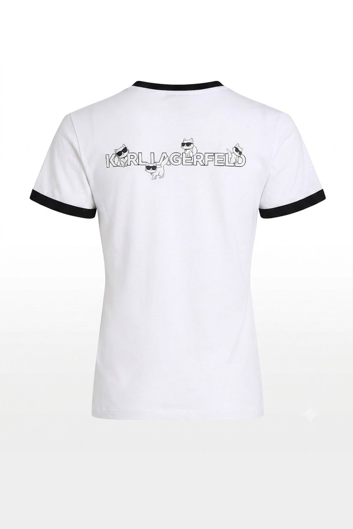KARL LAGERFELD BW IKON CHOUPE en color WHITE  (2)