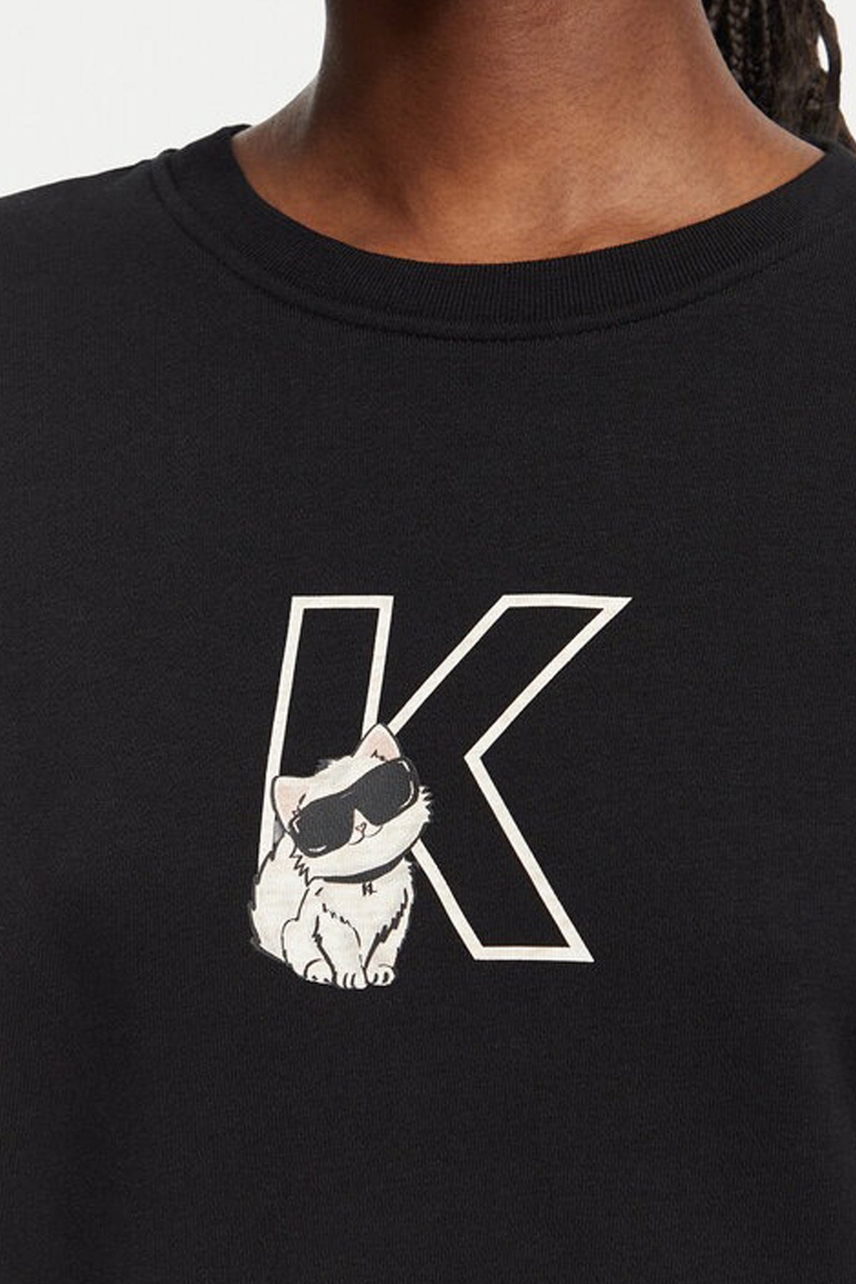 KARL LAGERFELD BW IKON CHOUPE en color BLACK  (3)