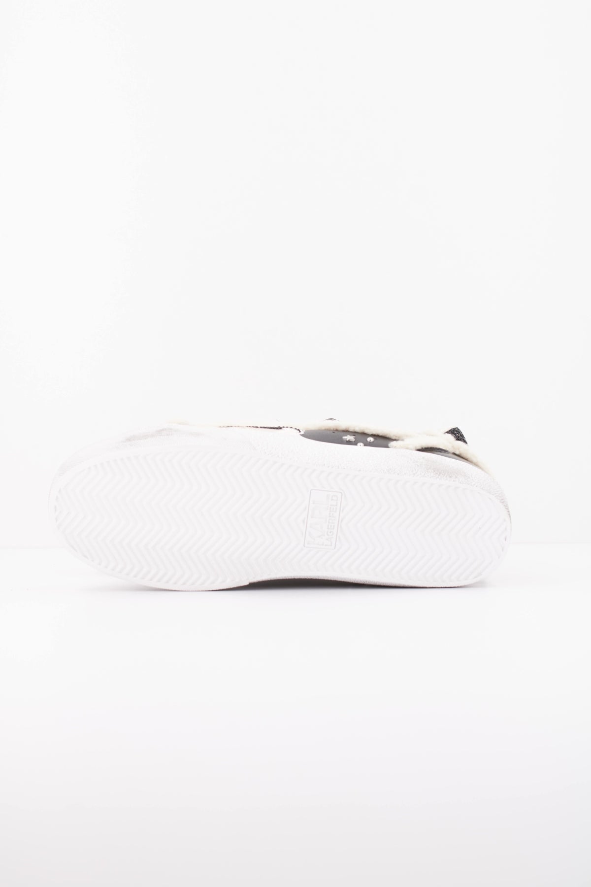 KARL LAGERFELD SKOOL IKONIC PEEP LI en color BLK  (5)