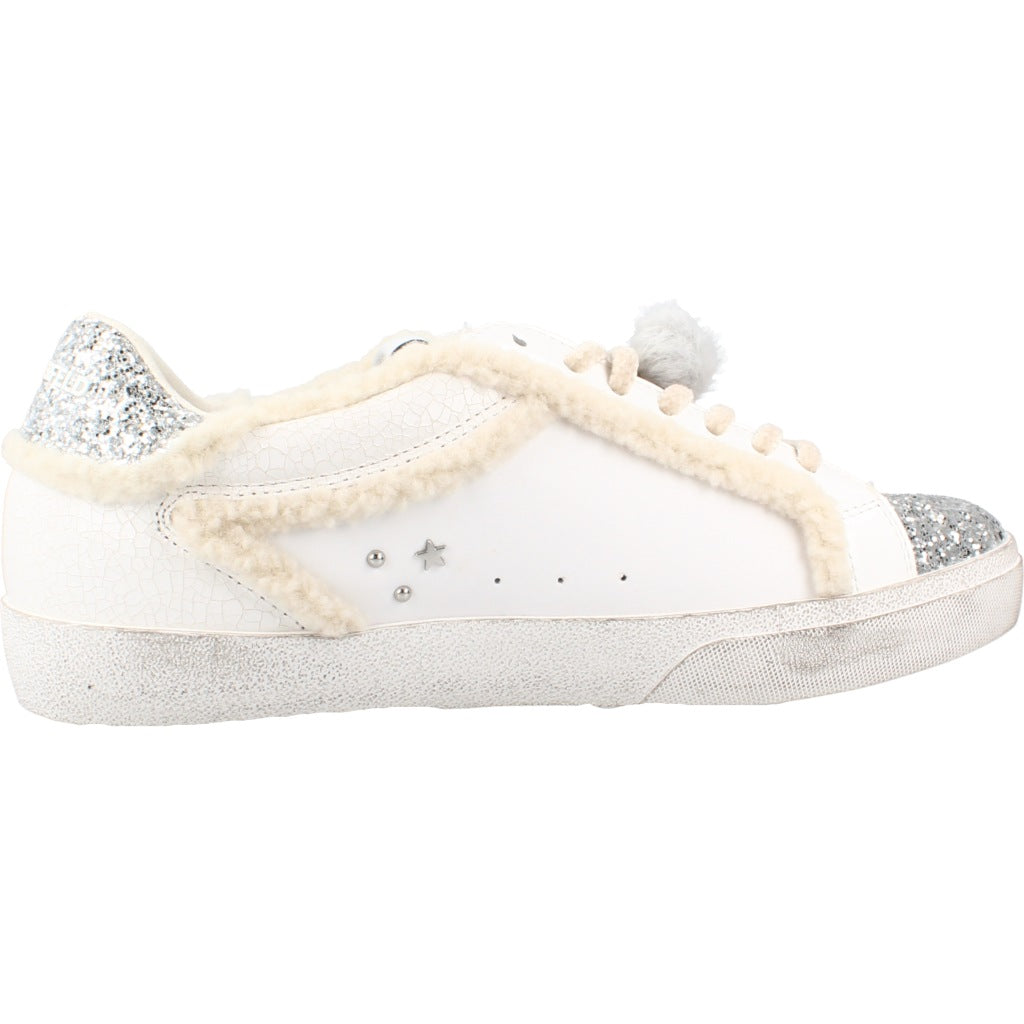 KARL LAGERFELD SKOOL IKONIC PEEP LI en color WHT  (4)