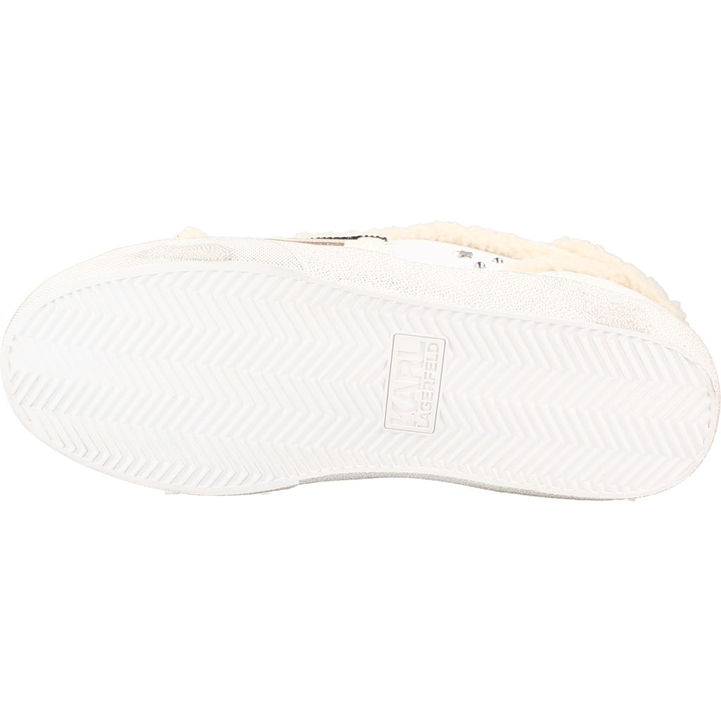 KARL LAGERFELD SKOOL IKONIC PEEP LI en color WHT  (6)