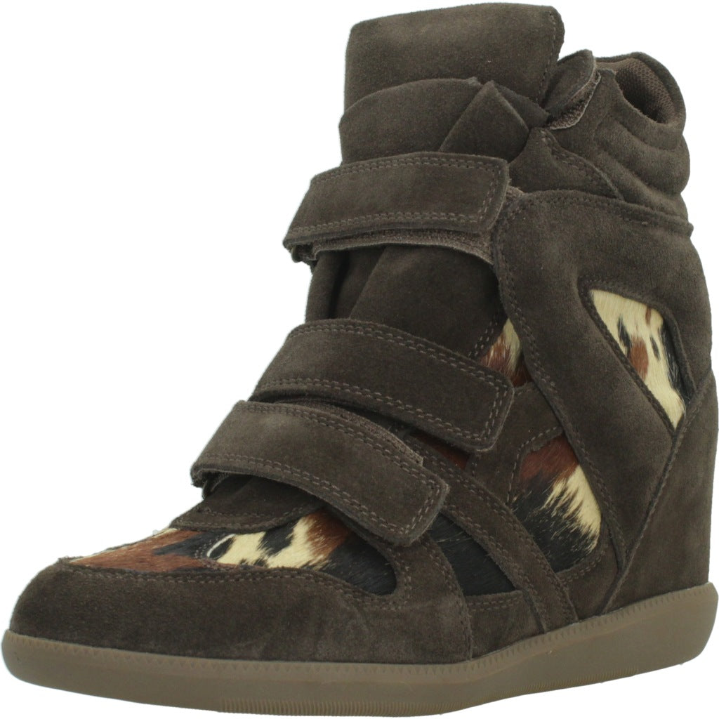EXÉ YG RM SUEDE BOT en color BROWN  (1)