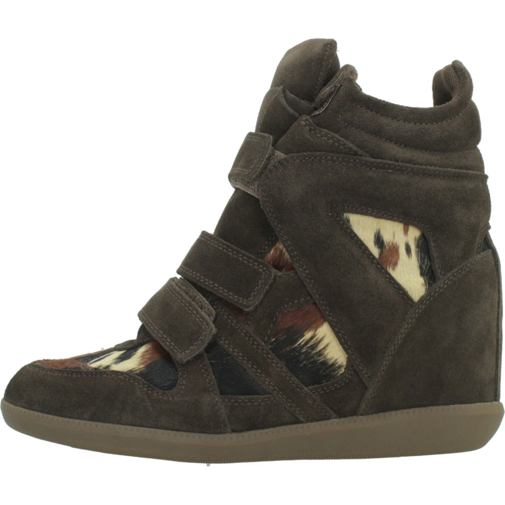 EXÉ YG RM SUEDE BOT en color BROWN  (2)