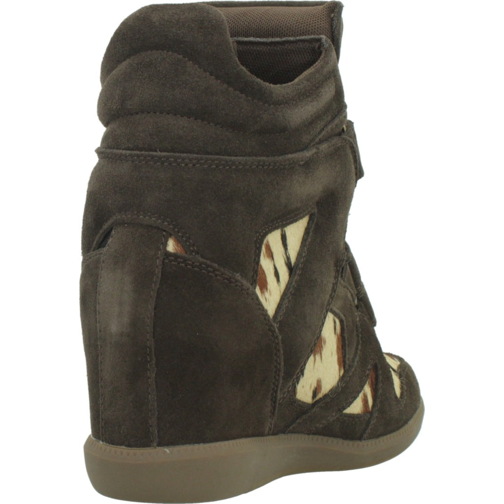 EXÉ YG RM SUEDE BOT en color BROWN  (3)