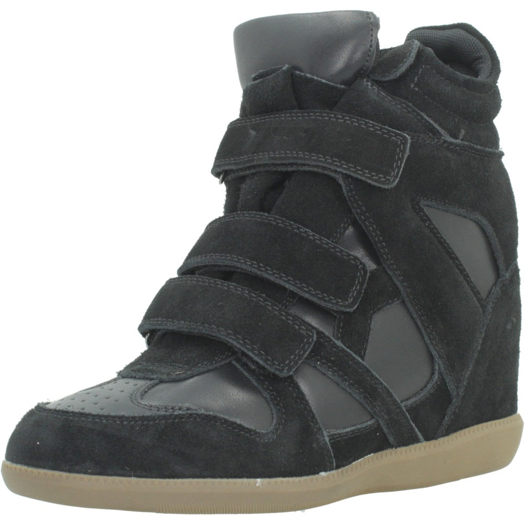 EXÉ YG RY SUEDE BOT en color BLACK  (1)
