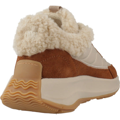 FITFLOP MODE FLOW SHEARLING- en color CAMEL  (3)