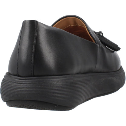 FITFLOP COMFF TASSEL LEATHER en color BLACK  (3)