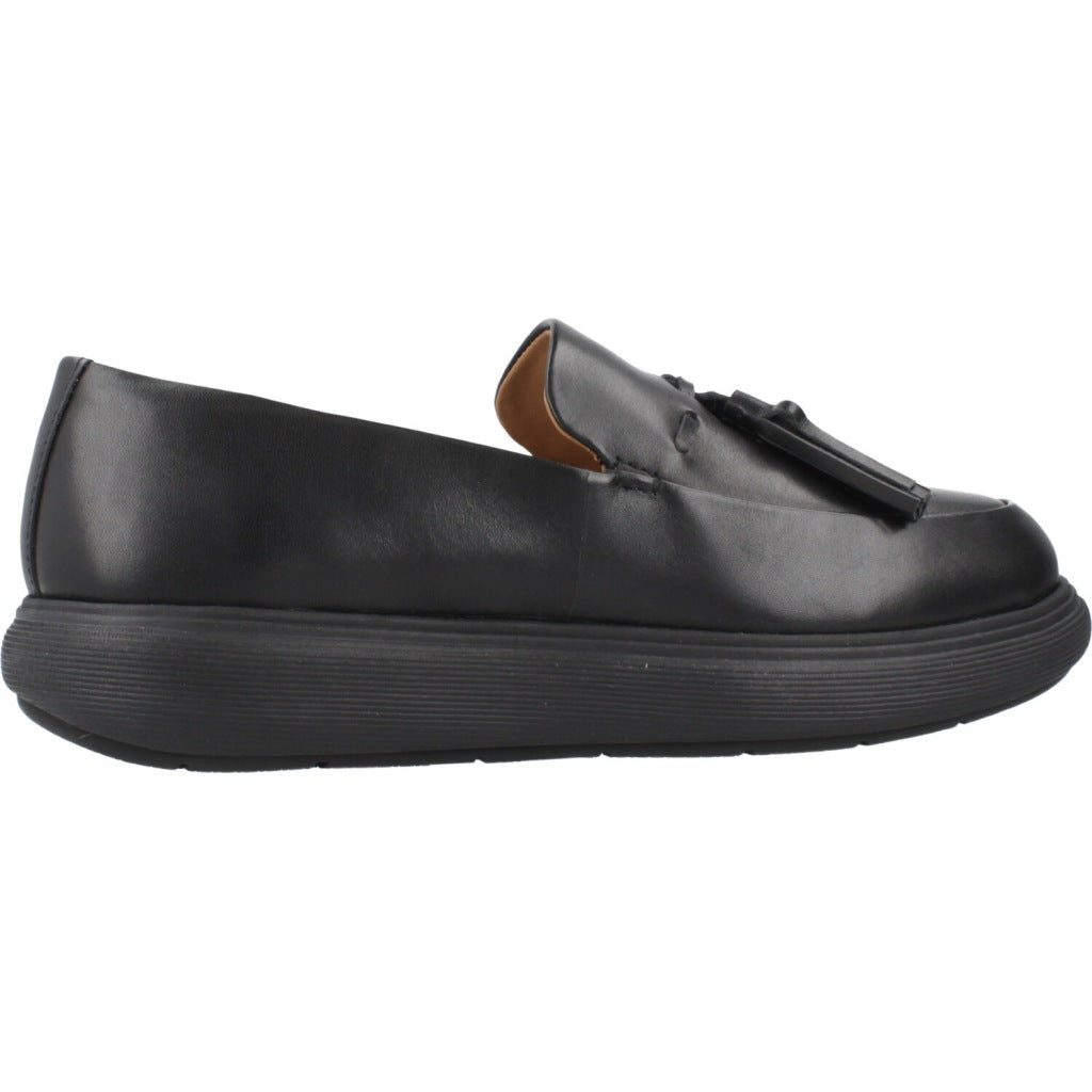 FITFLOP COMFF TASSEL LEATHER en color BLACK  (4)