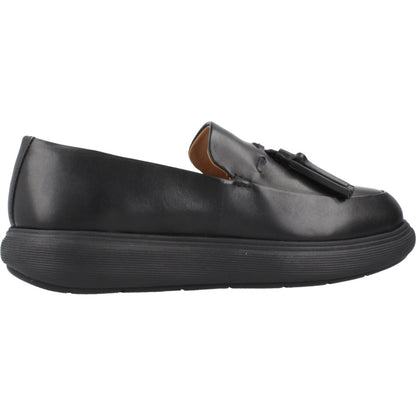 FITFLOP COMFF TASSEL LEATHER en color BLACK  (4)