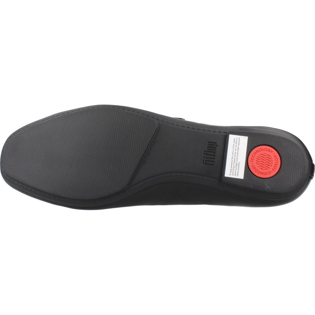 FITFLOP DELICATO LEATHER MAR en color BLACK  (6)