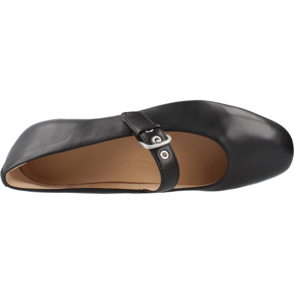 FITFLOP DELICATO LEATHER MAR en color BLACK  (7)