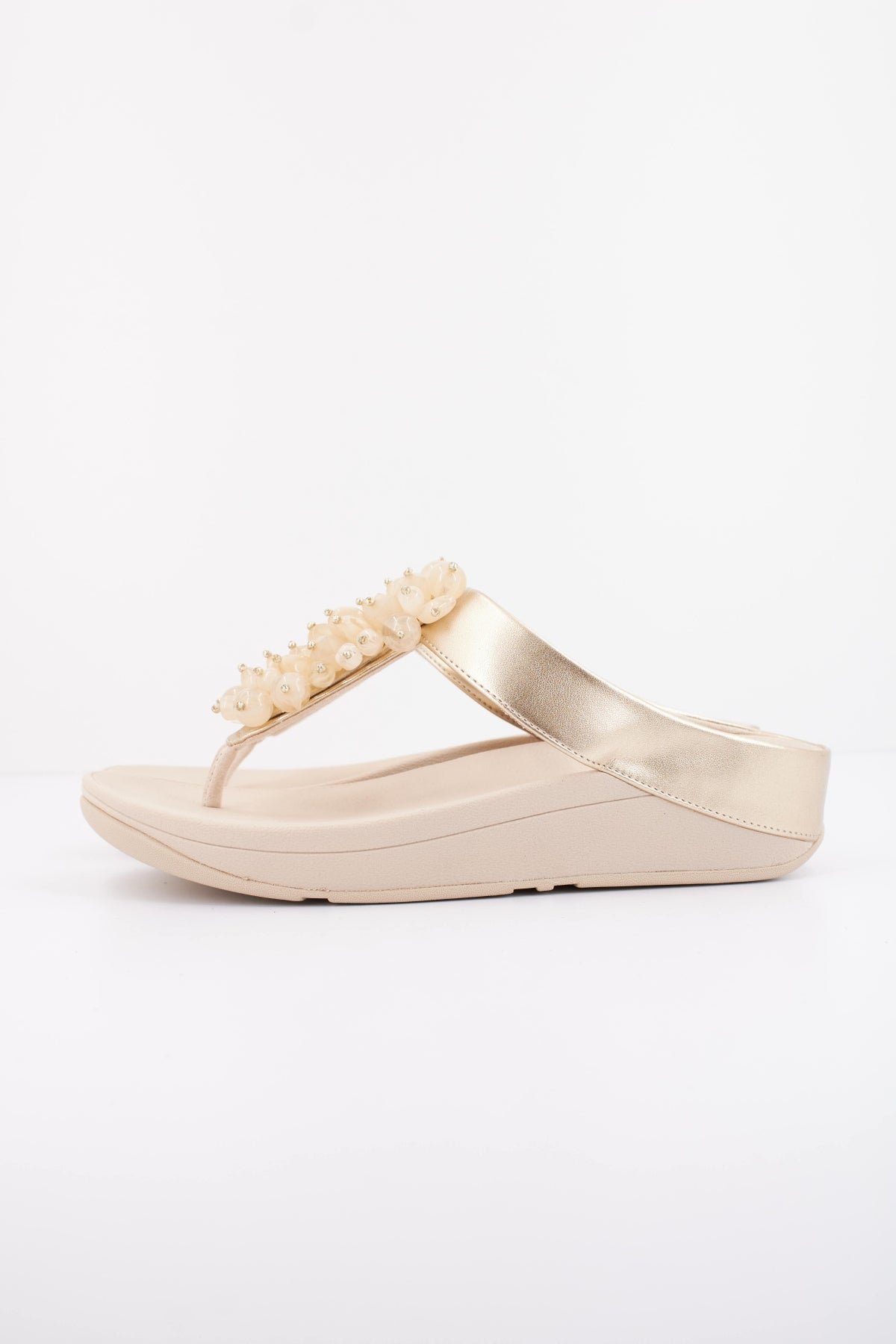 FITFLOP FINO BEAD CLUSTER en color PLATINO  (1)