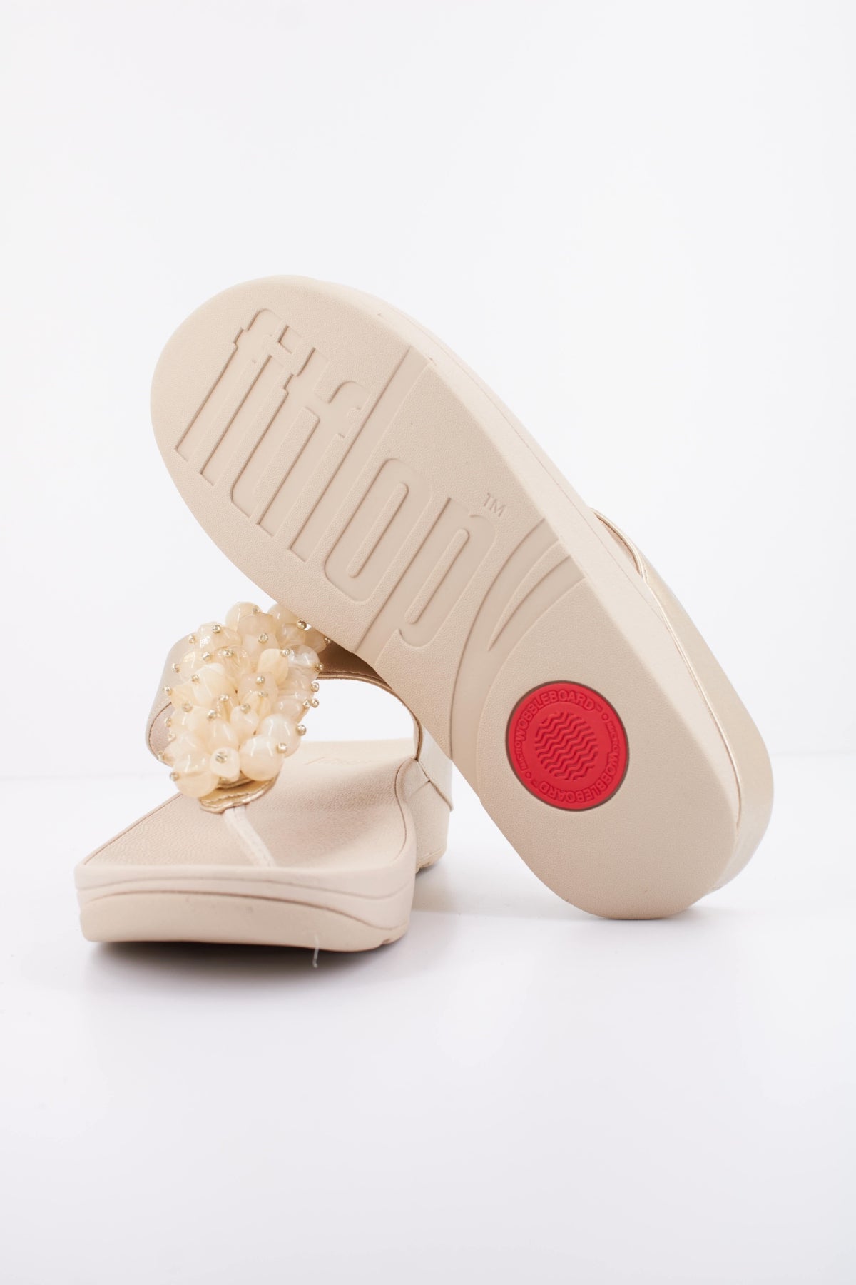 FITFLOP FINO BEAD CLUSTER en color PLATINO  (5)