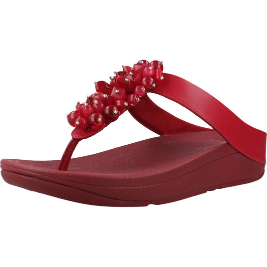 FITFLOP FINO BEAD CLUSTER en color BERRY  (1)