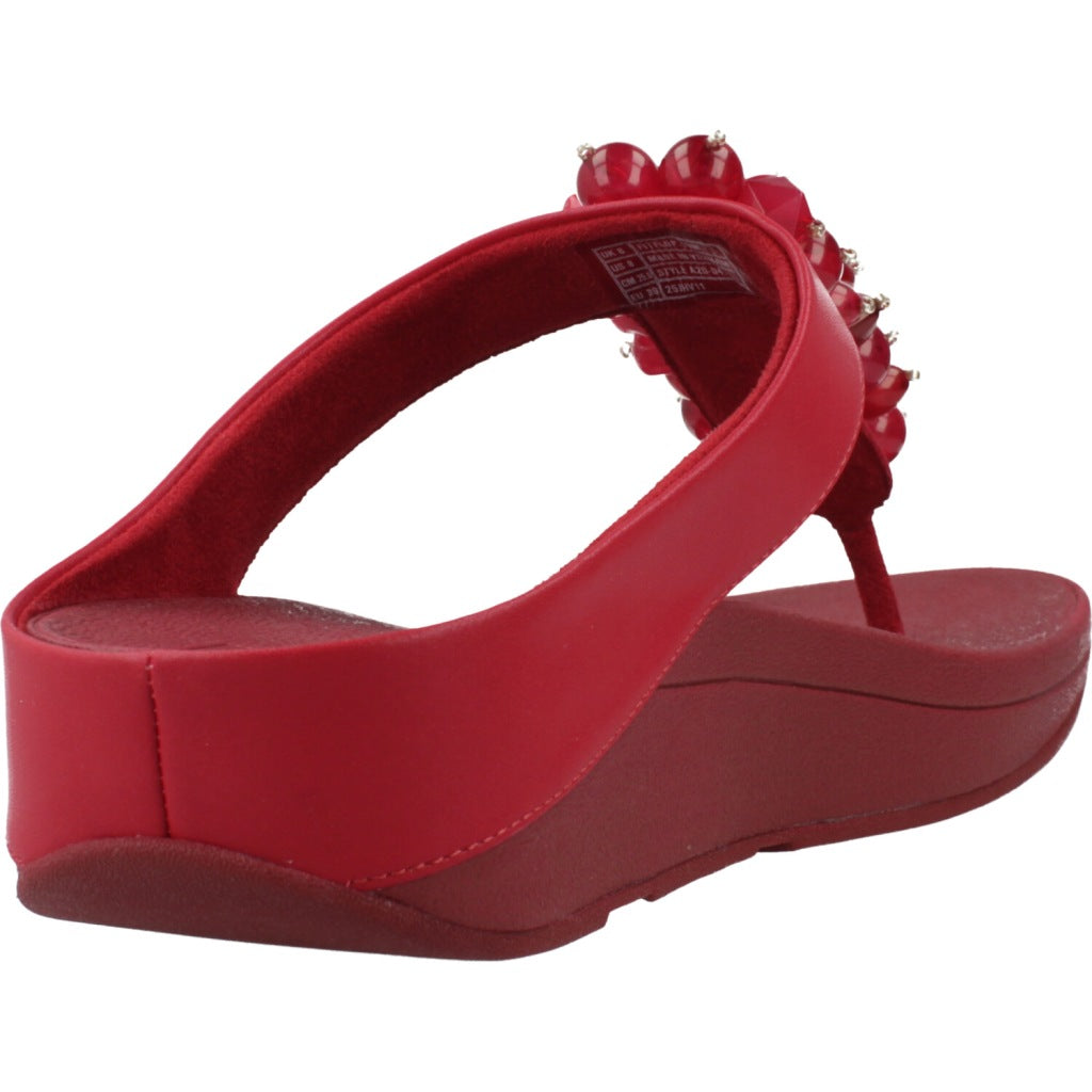 FITFLOP FINO BEAD CLUSTER en color BERRY  (3)