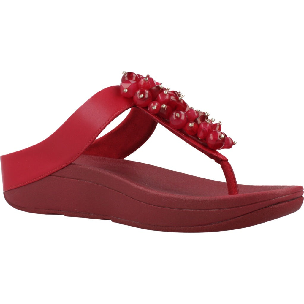 FITFLOP FINO BEAD CLUSTER en color BERRY  (5)