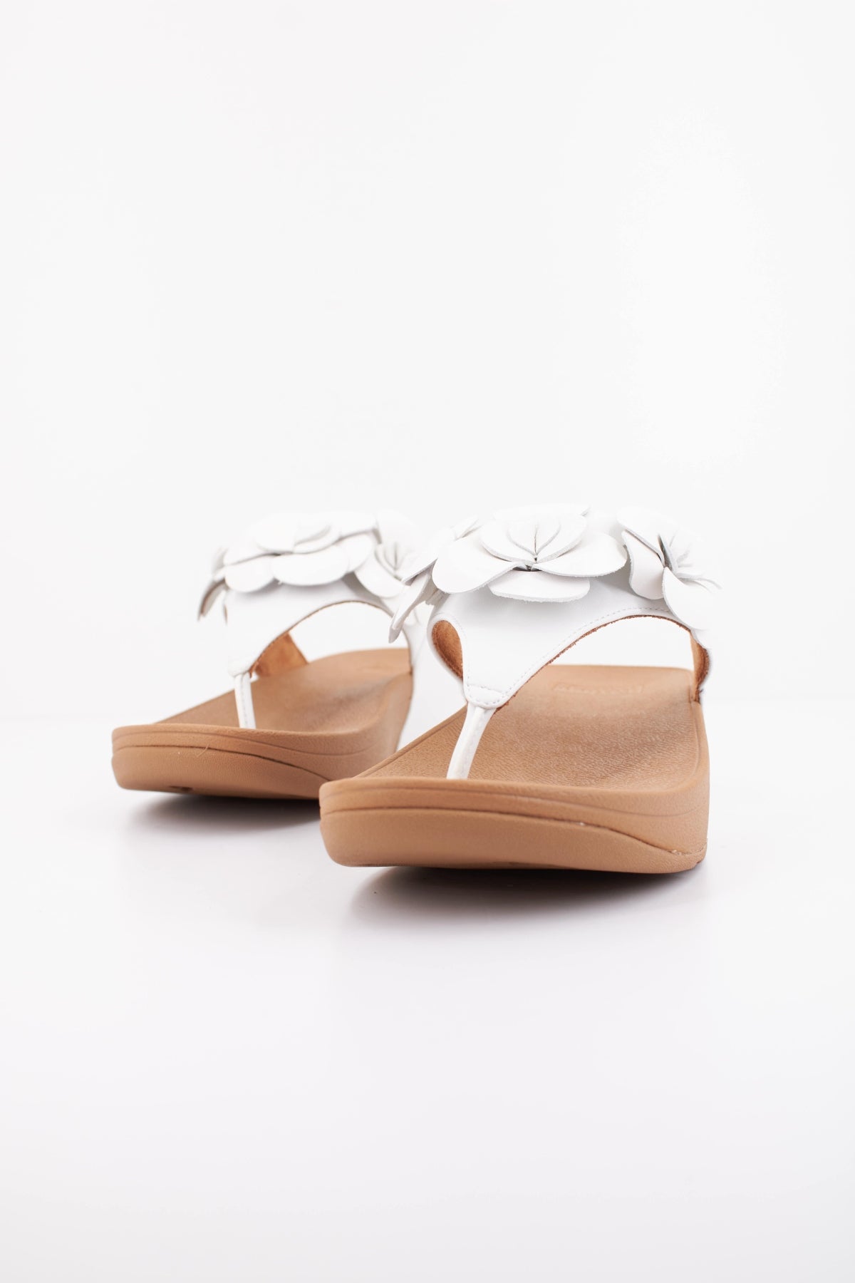 FITFLOP LULU FLOWER en color WHITE  (2)