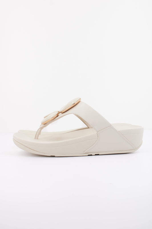 FITFLOP LULU MARBLED STONE en color BEIGE  (1)