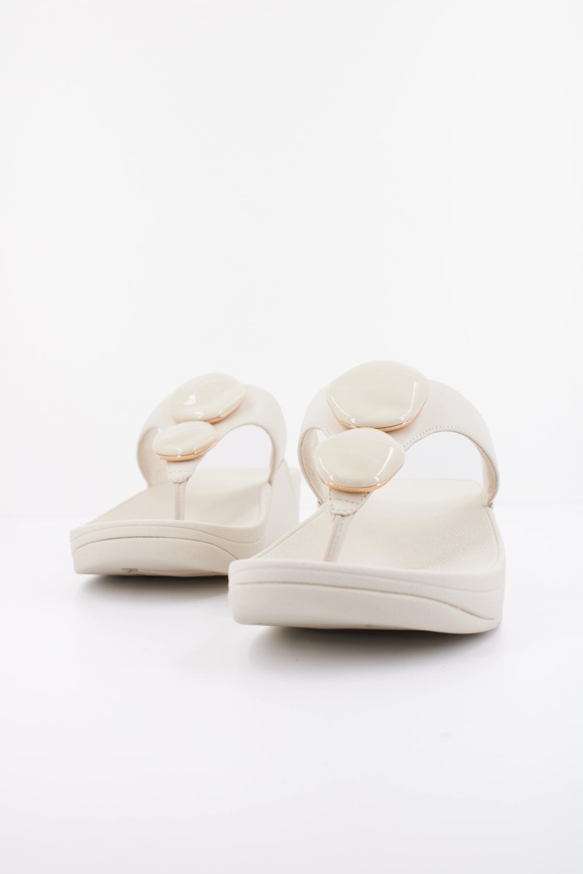 FITFLOP LULU MARBLED STONE en color BEIGE  (2)