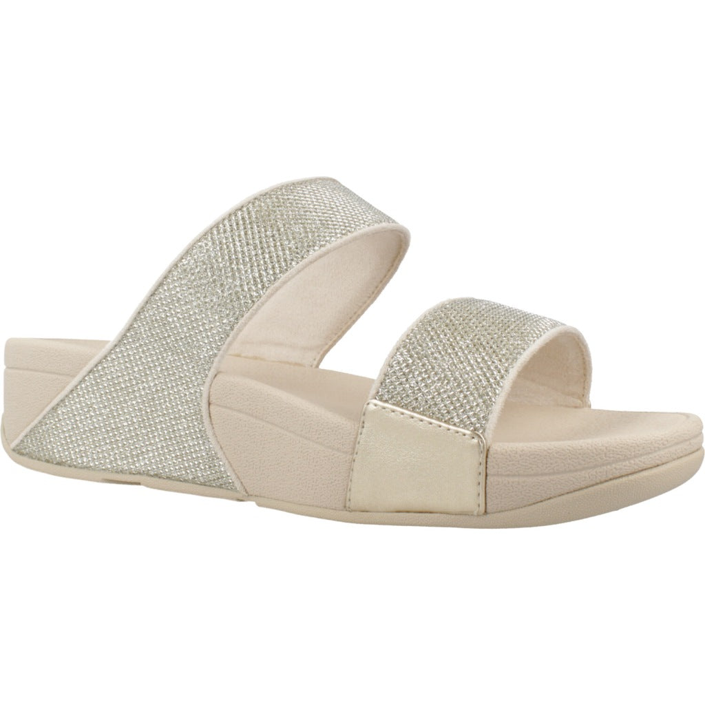 FITFLOP LULU SHIMMERGLITZ en color PLATINO  (5)