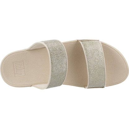 FITFLOP LULU SHIMMERGLITZ en color PLATINO  (6)
