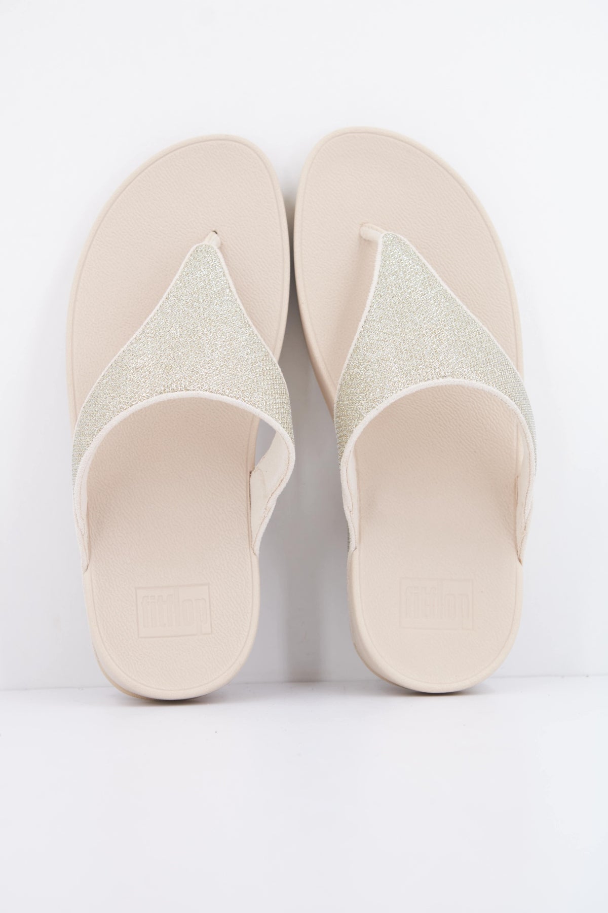 FITFLOP LULU SHIMMERGLITZ en color PLATINO  (3)