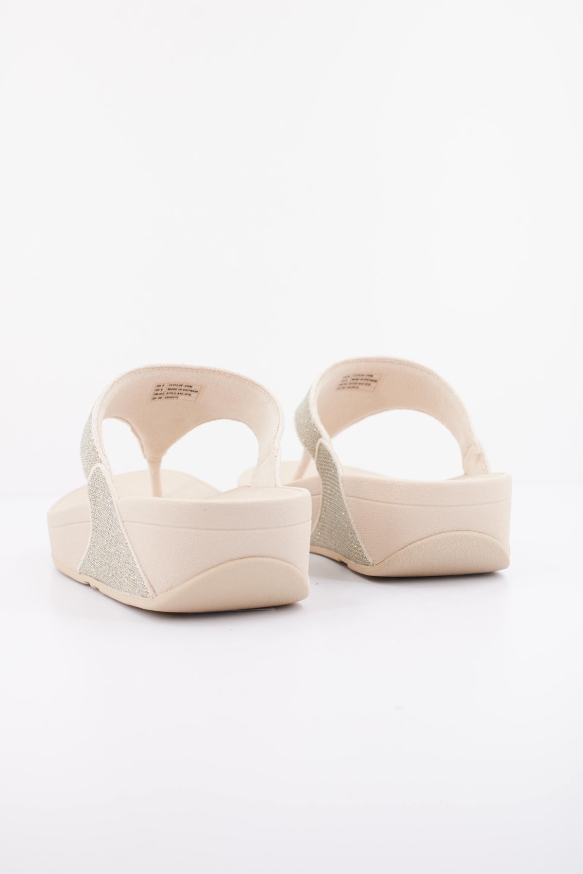FITFLOP LULU SHIMMERGLITZ en color PLATINO  (4)