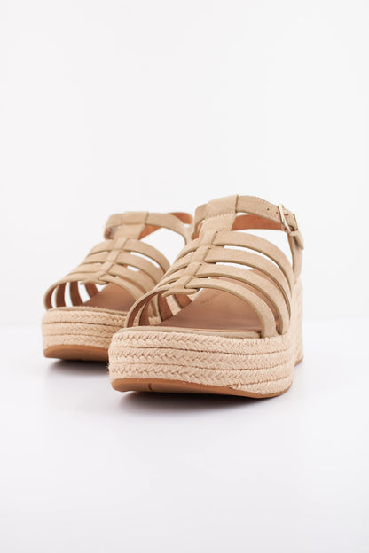 FITFLOP PLATFFORMS SUEDE FIS en color CAPCHINO  (2)